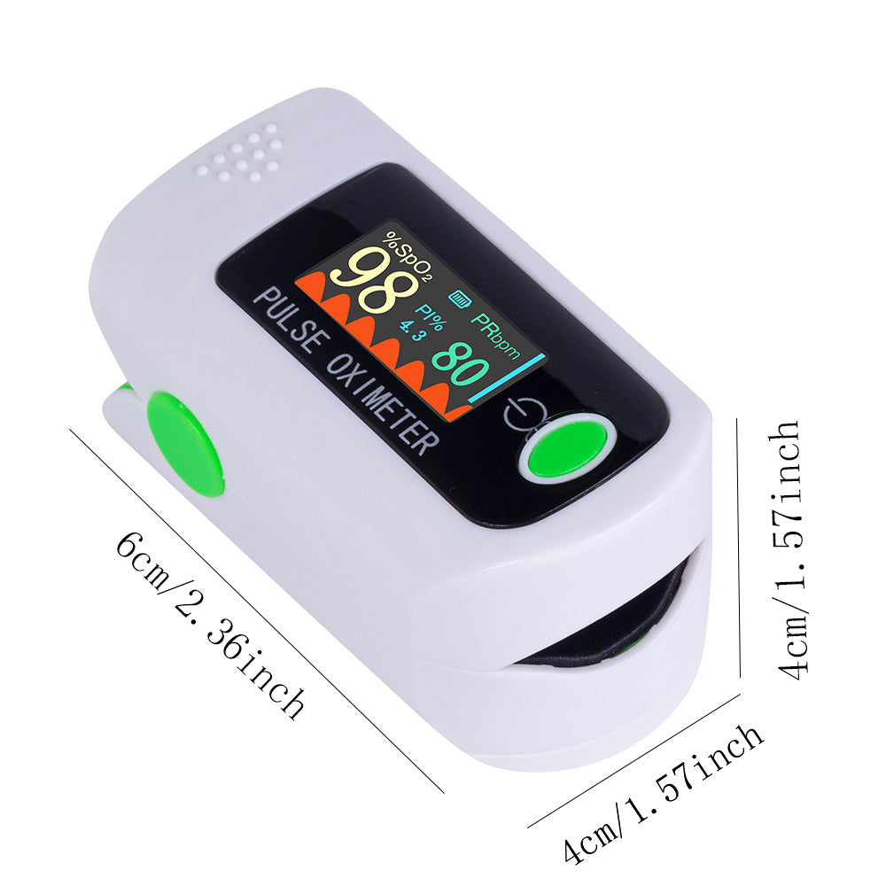Peak Protocol Recovery Monitor — Fingertip Pulse Oximeter