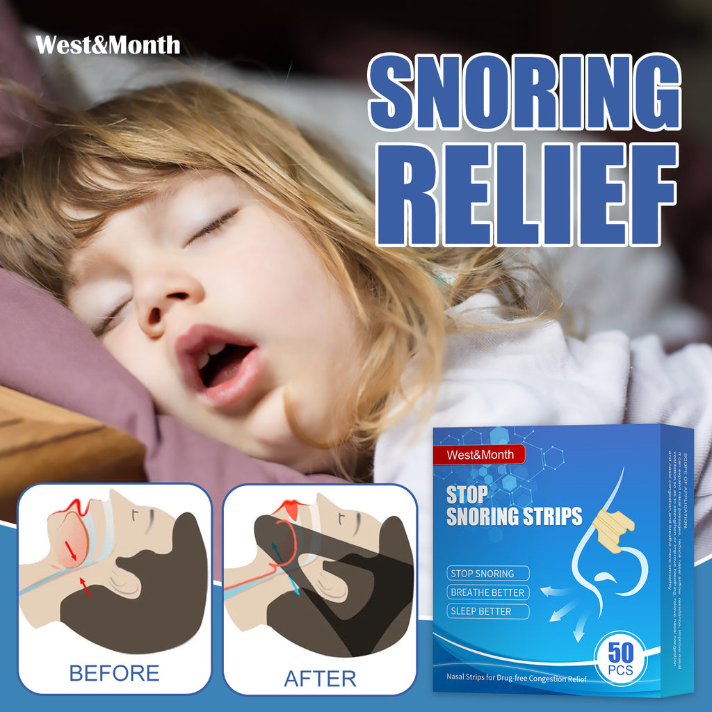 Sleep Nasal Strips — Breathe Better. Sleep Better.