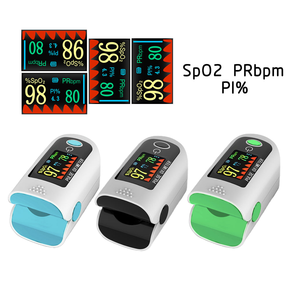 Peak Protocol Recovery Monitor — Fingertip Pulse Oximeter